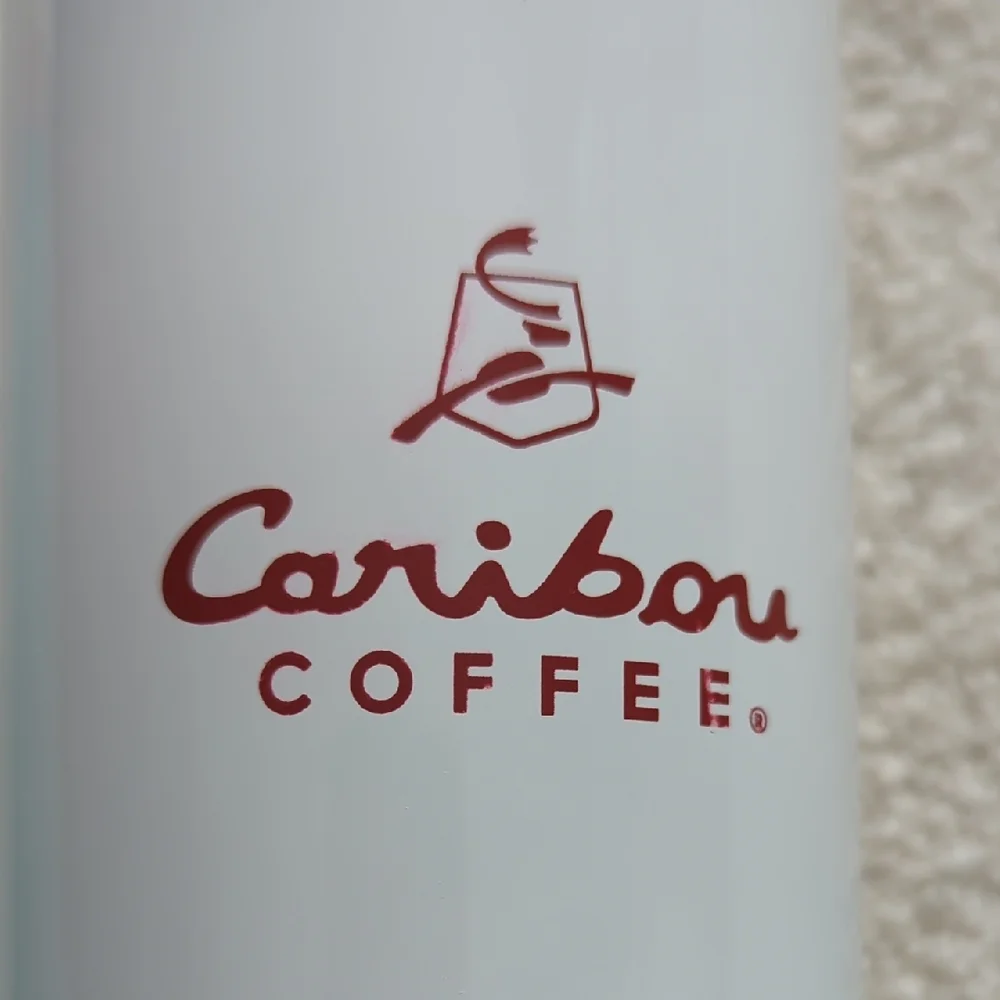 3 For $30. Caribou Coffee White Tumbler - Picture 14 of 14